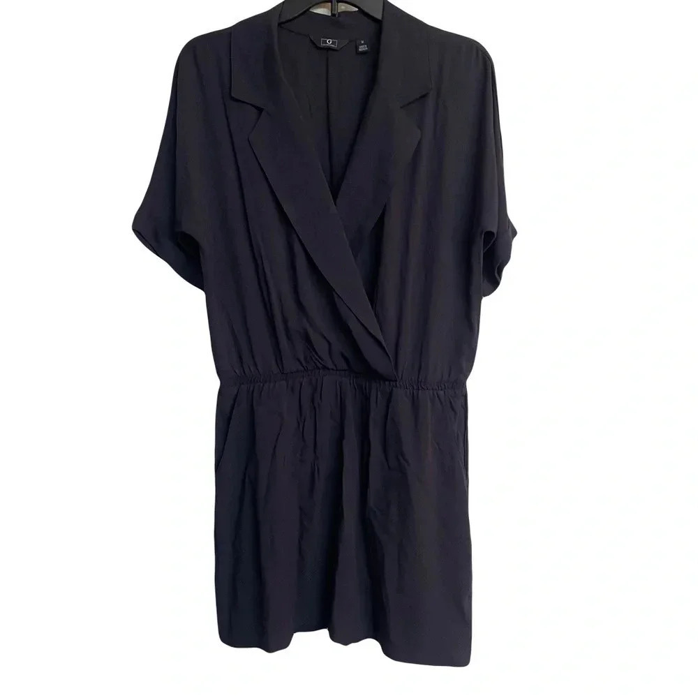 G By Giuliani black shorts romper size Medium